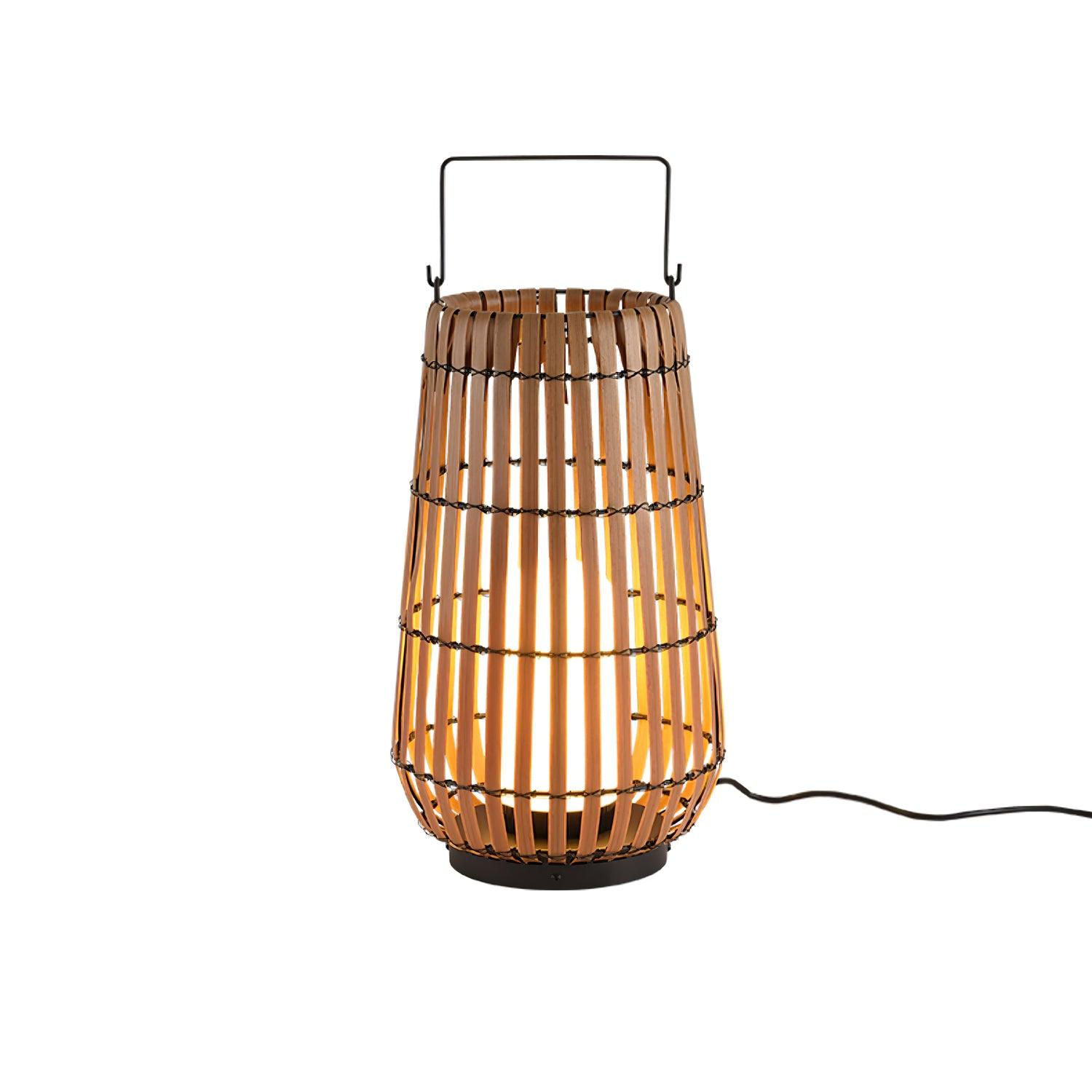 Veshael Tropic Braid Lantern Outdoor Lamp