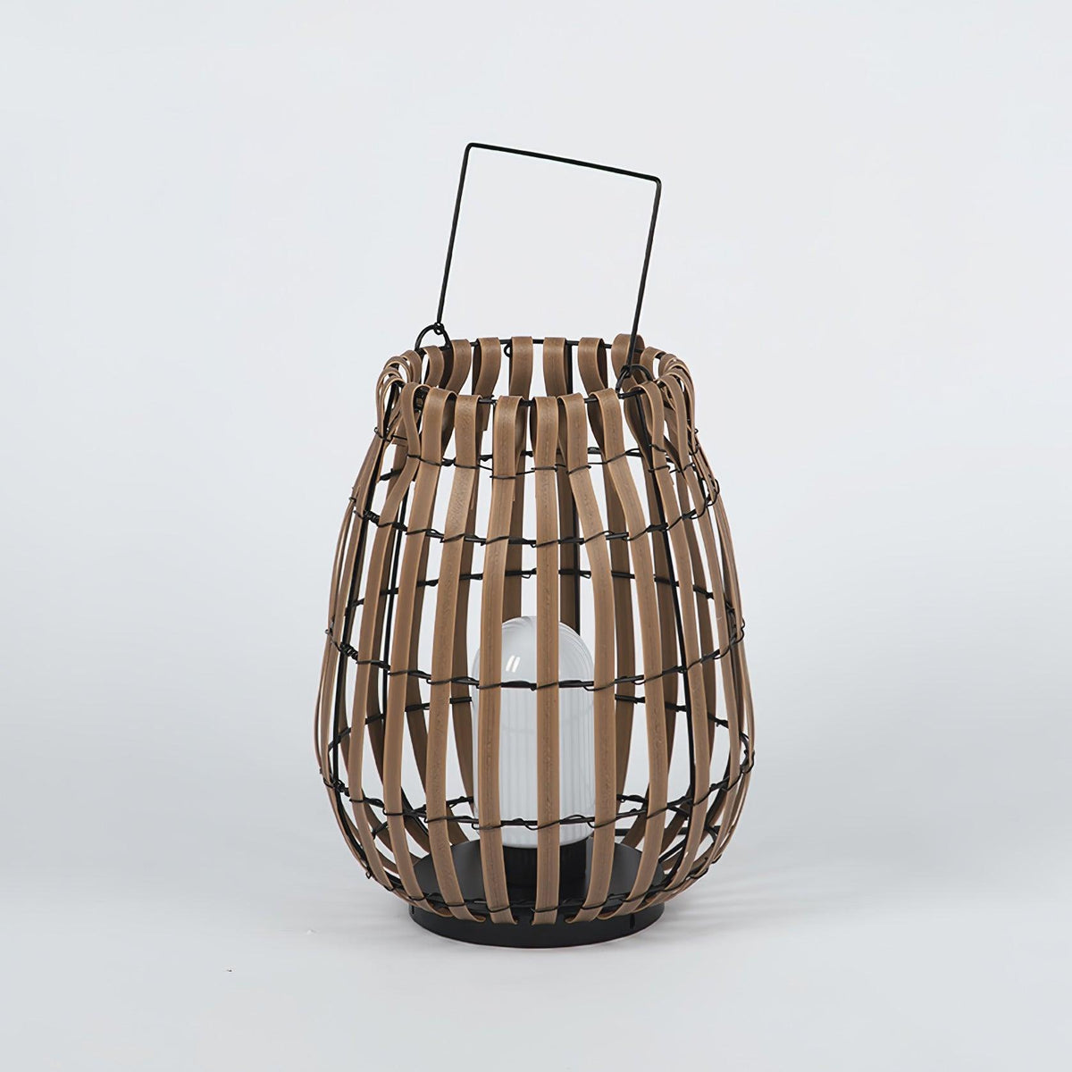 Veshael Tropic Braid Lantern Outdoor Lamp
