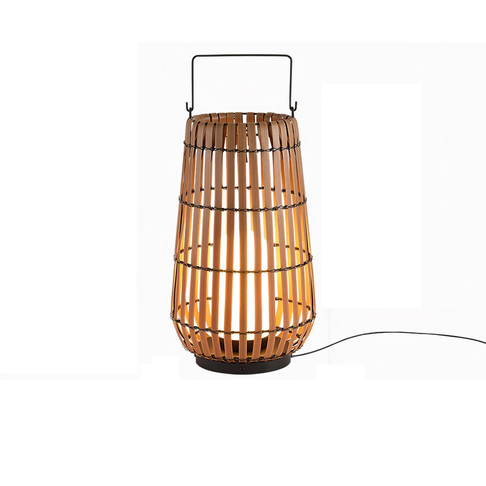 Veshael Tropic Braid Lantern Outdoor Lamp