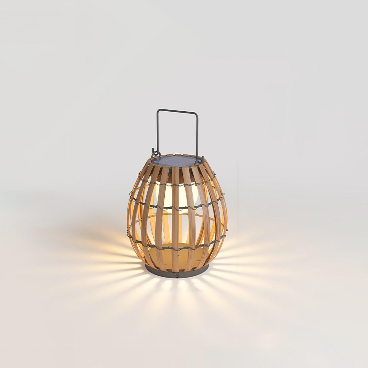 Veshael Tropic Braid Lantern Outdoor Lamp