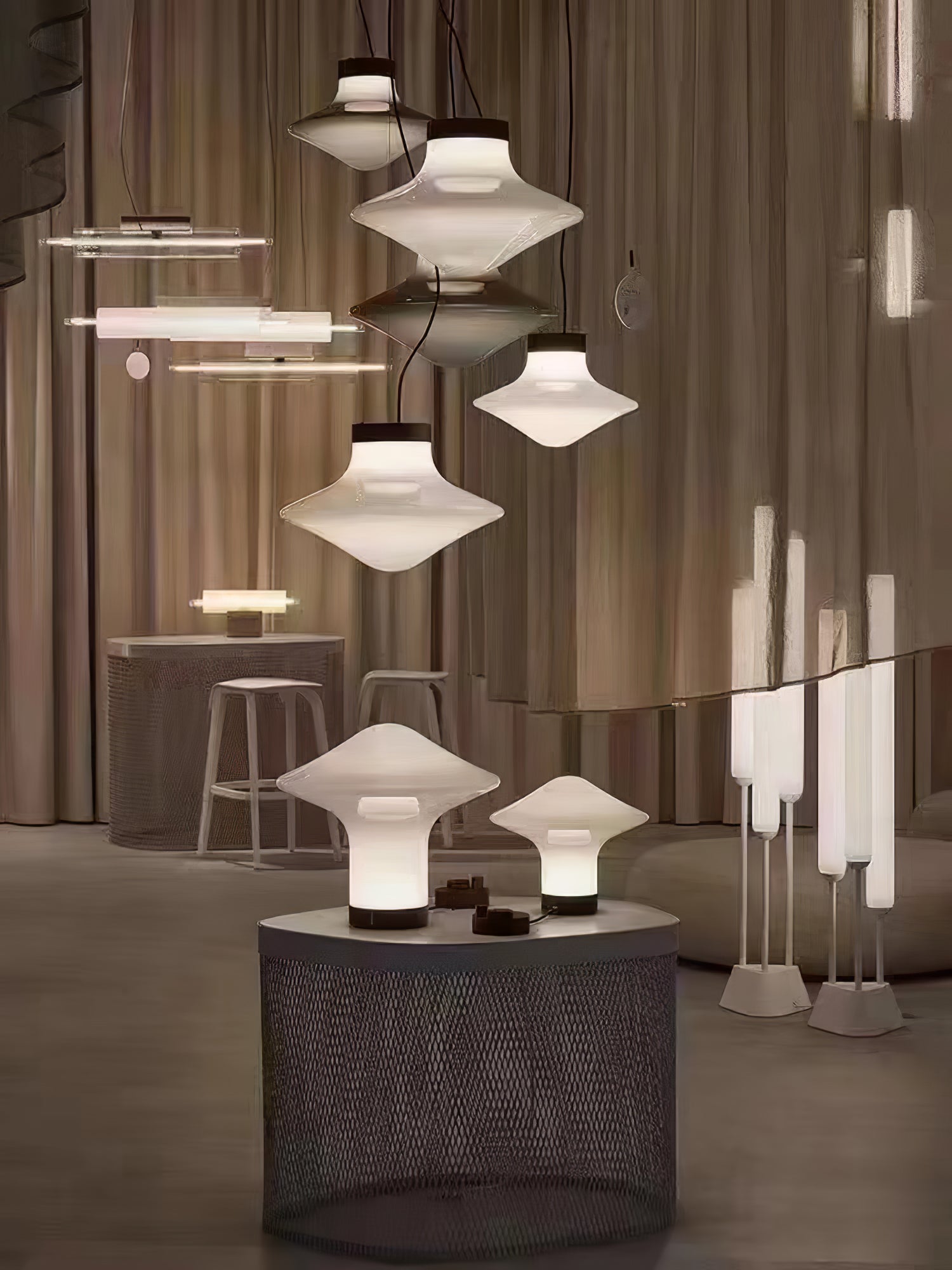 Esoleth Premium Nordic Art Glass Pendant Lamp