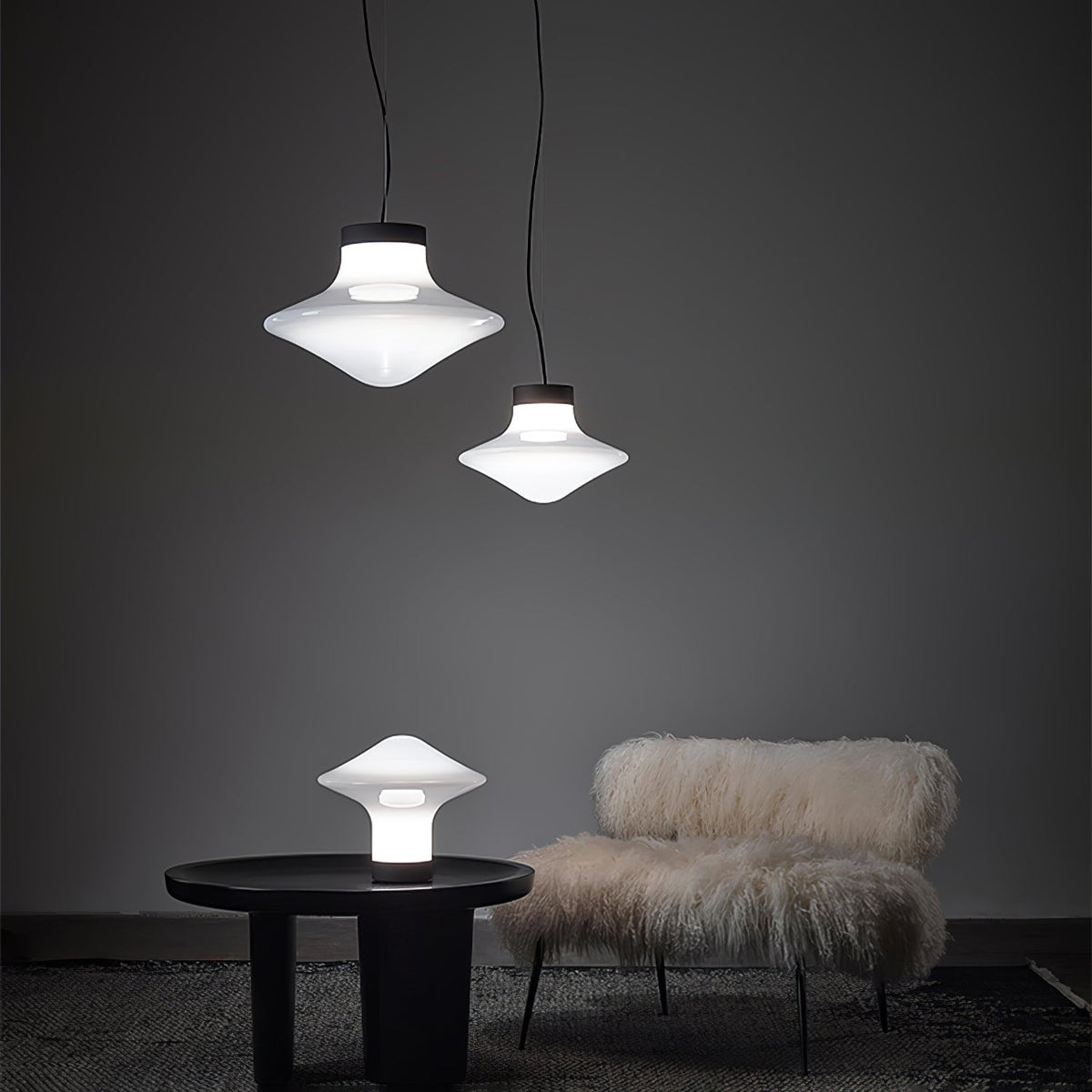Esoleth Premium Nordic Art Glass Pendant Lamp
