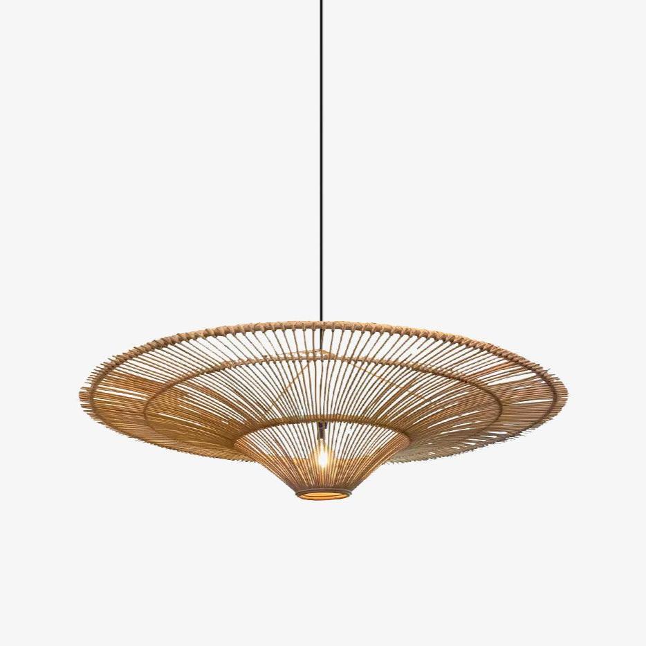 Caninella Chandelier Rattan Natural