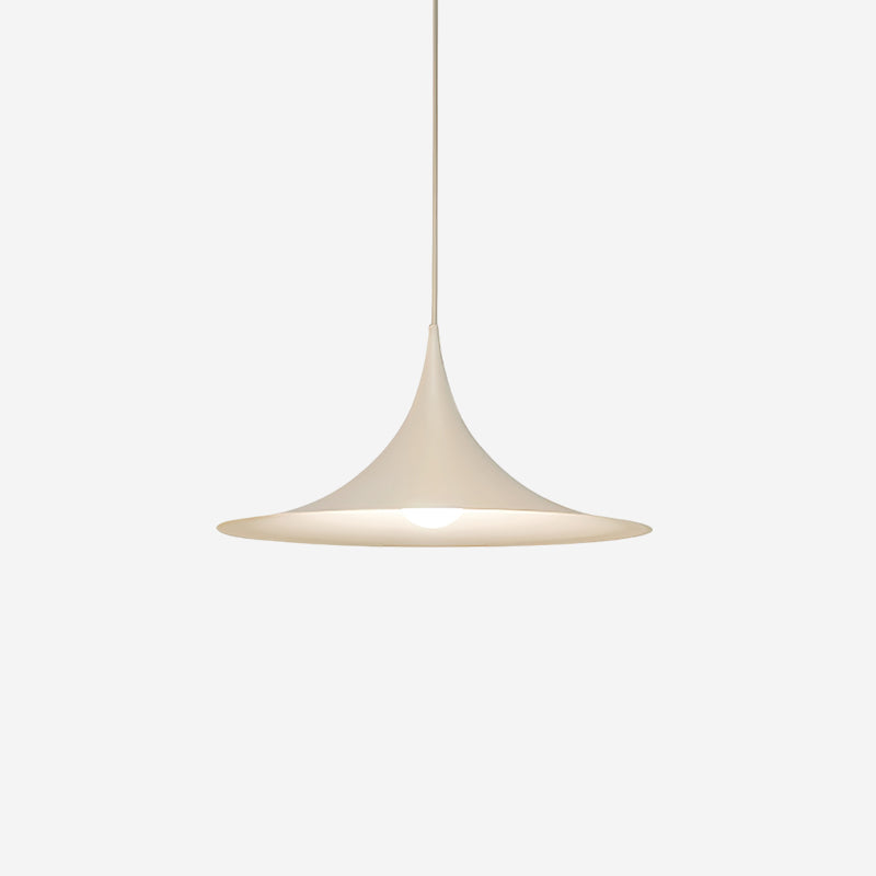 Pendant Lamp Slim Neck and Wide Flare Dining - Neutral Decor