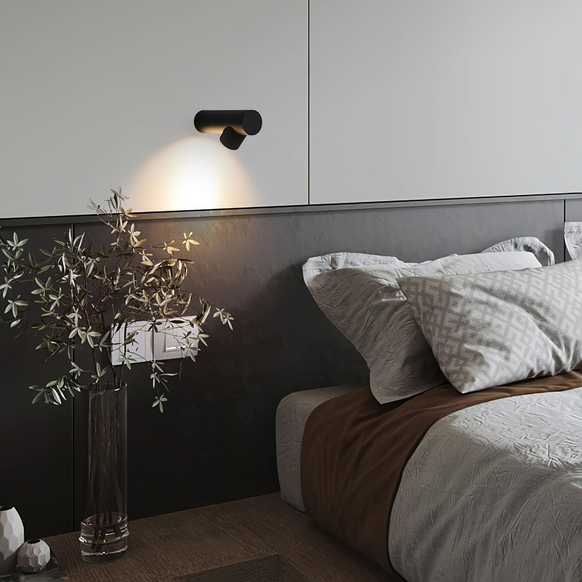 Pipeline Modern Minimalist Tube Sconce Wall lamp