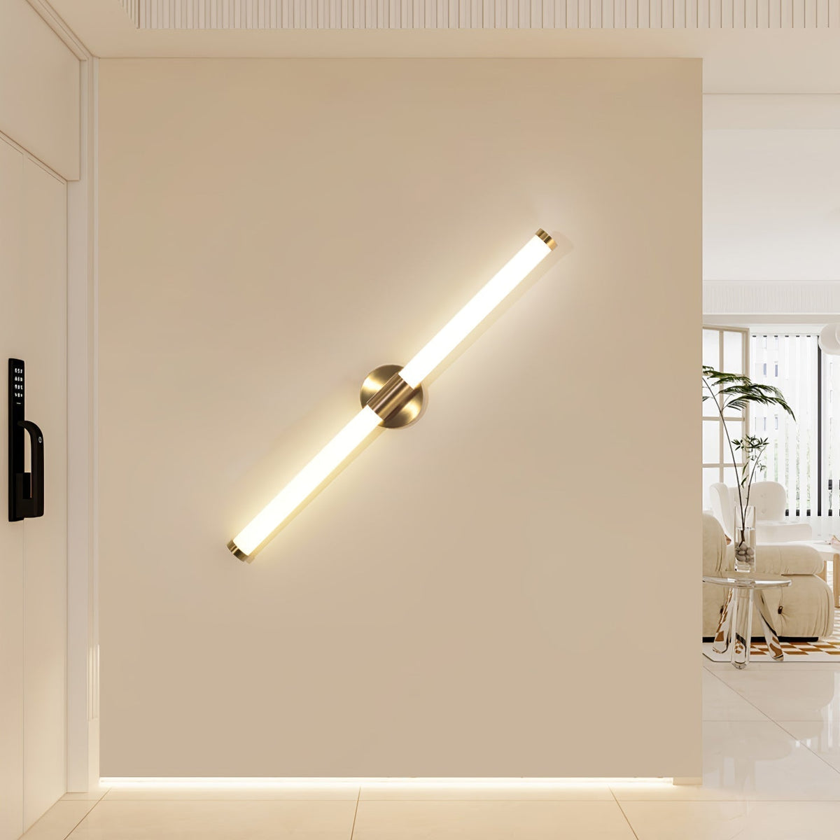 Cecarir Art Tubo Linear LED Wall Lamp