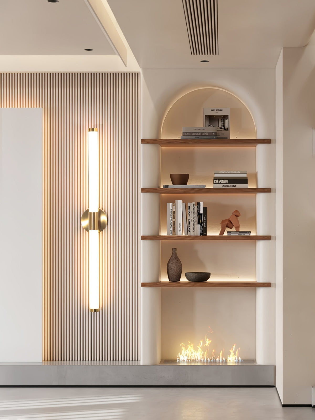 Cecarir Art Tubo Linear LED Wall Lamp