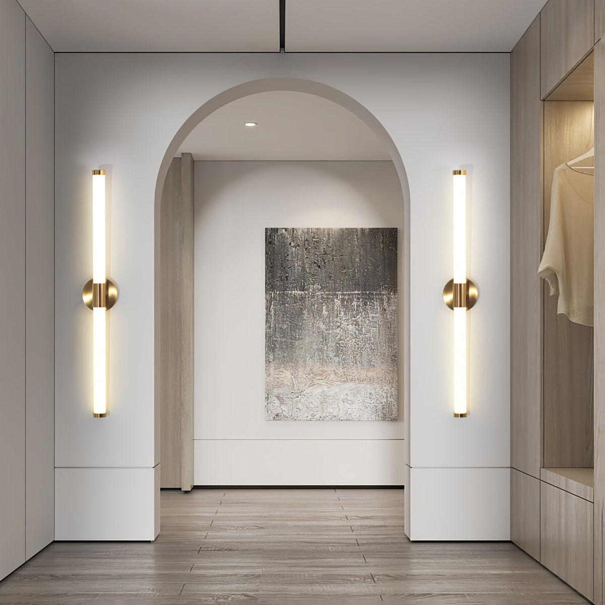 Cecarir Art Tubo Linear LED Wall Lamp