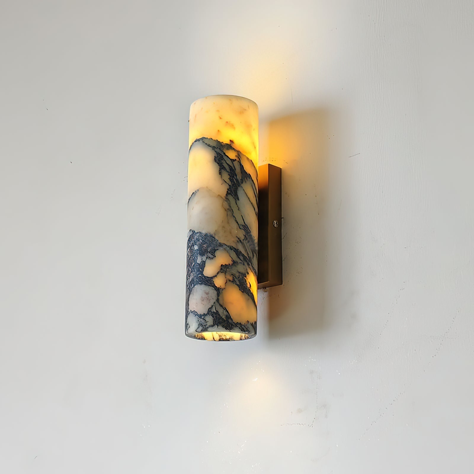 Avi Marble Cylinder Luxury Wall Lamp