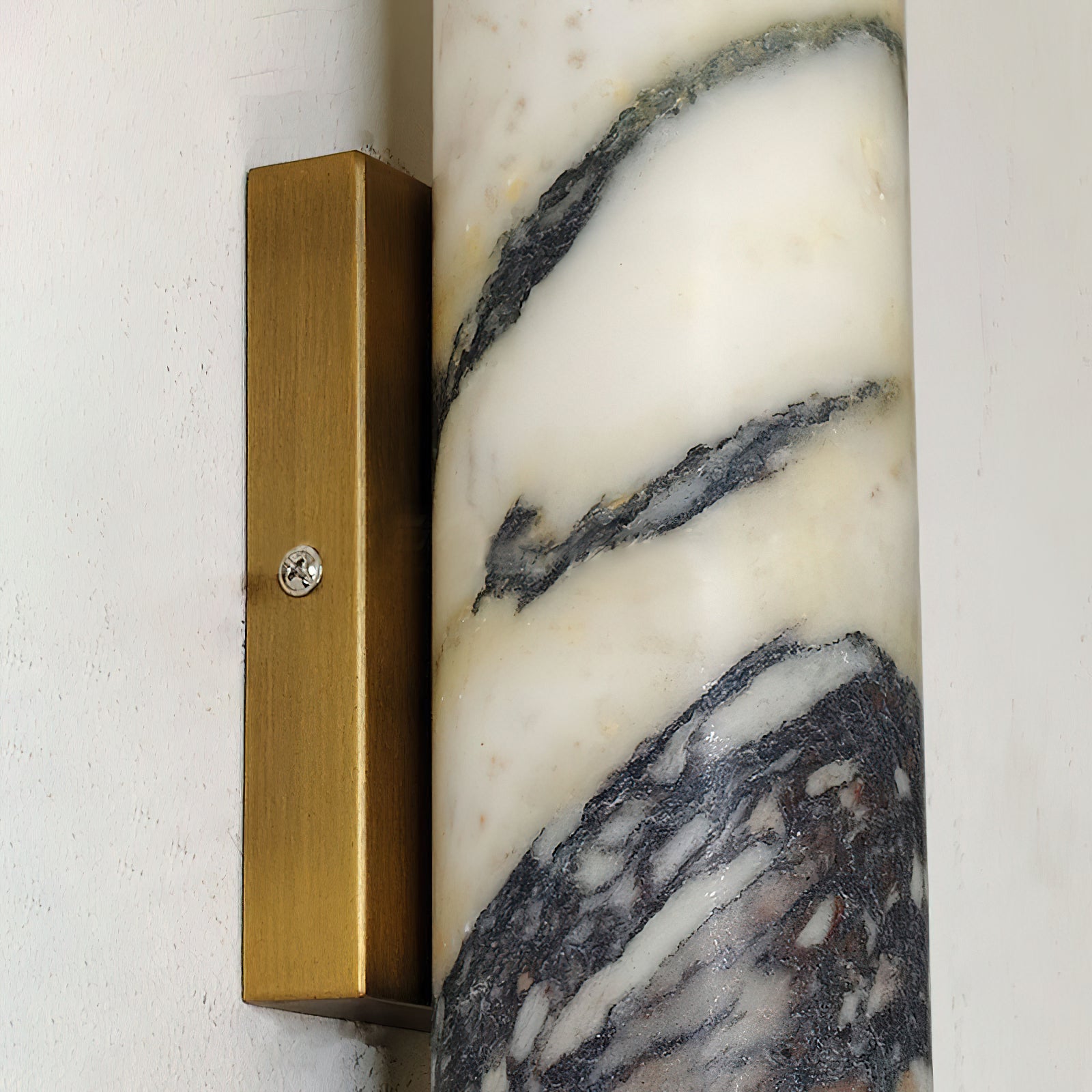 Avi Marble Cylinder Luxury Wall Lamp