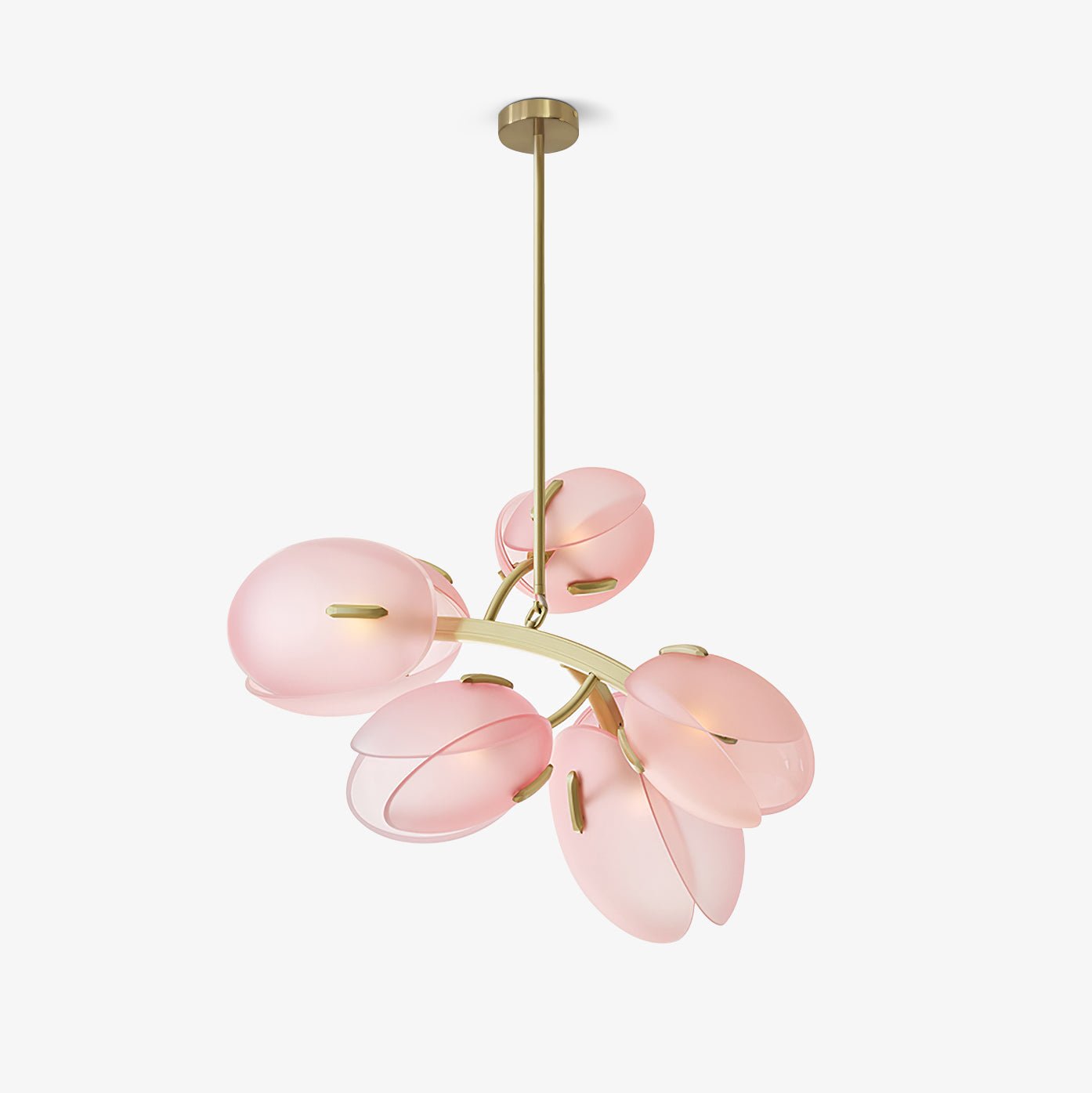 Blossom Contemporary Glass Chandelier