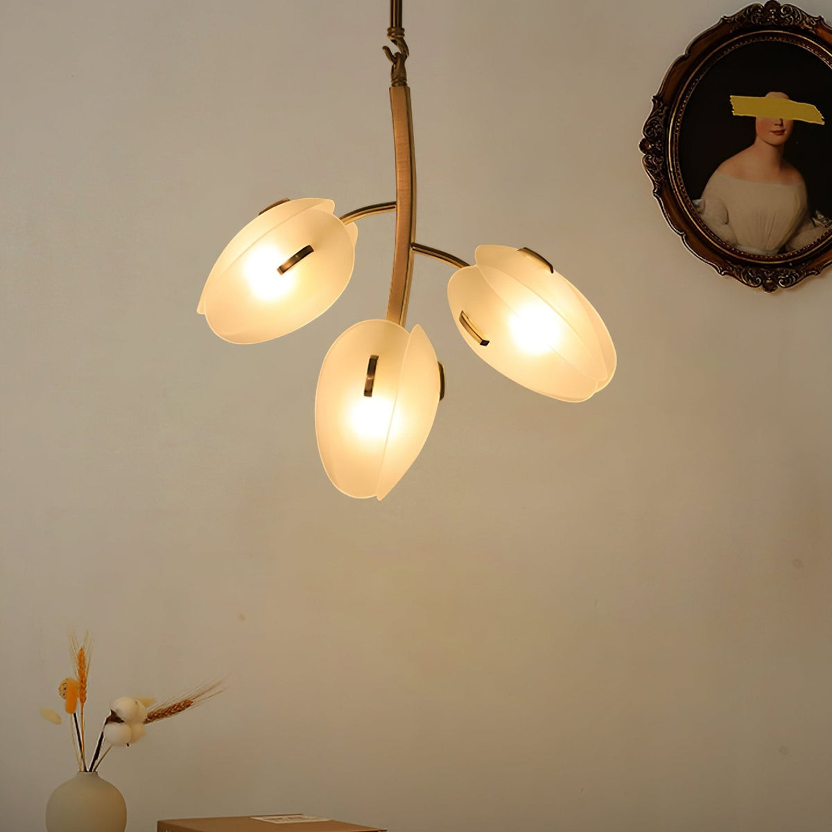 Blossom Contemporary Glass Chandelier