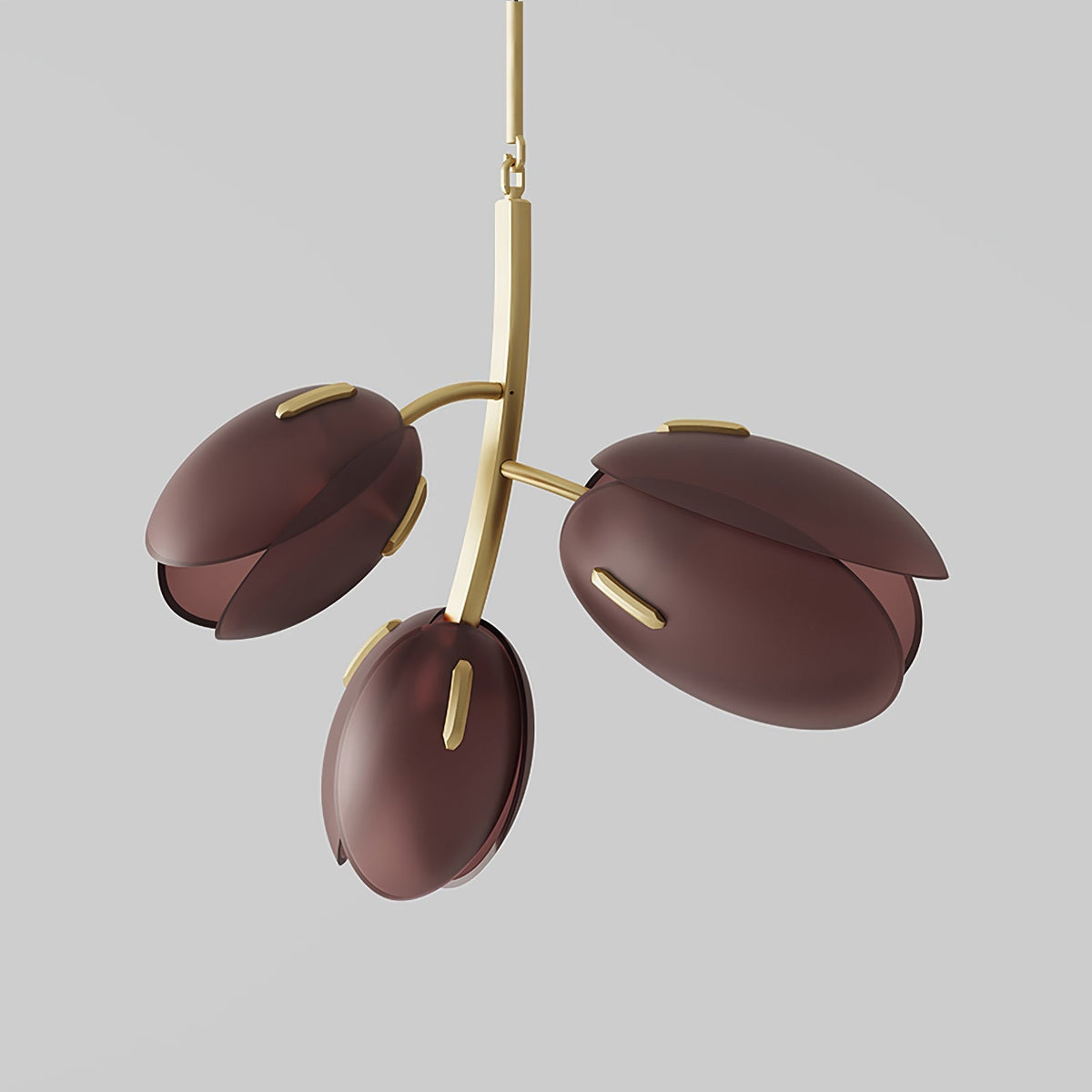 Blossom Contemporary Glass Chandelier