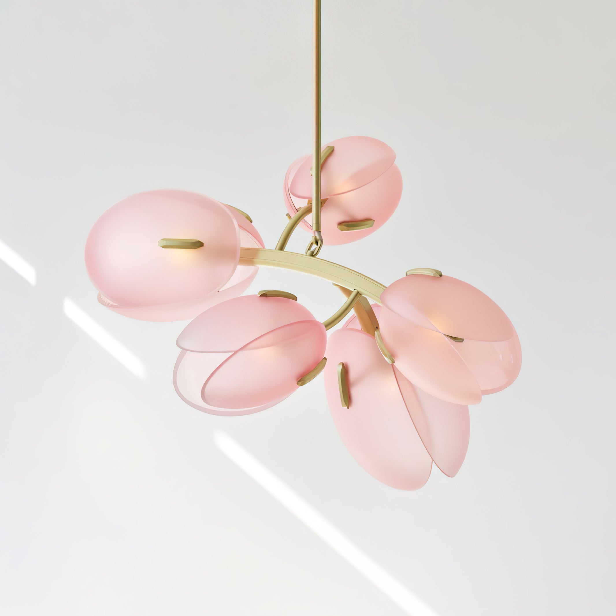 Blossom Contemporary Glass Chandelier