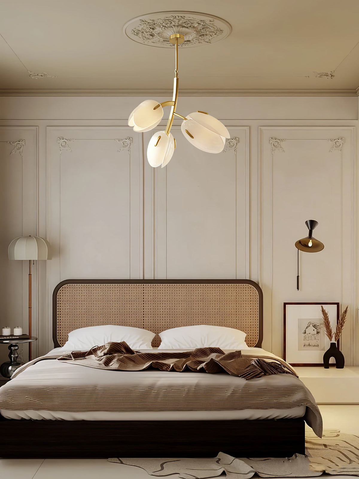 Blossom Contemporary Glass Chandelier