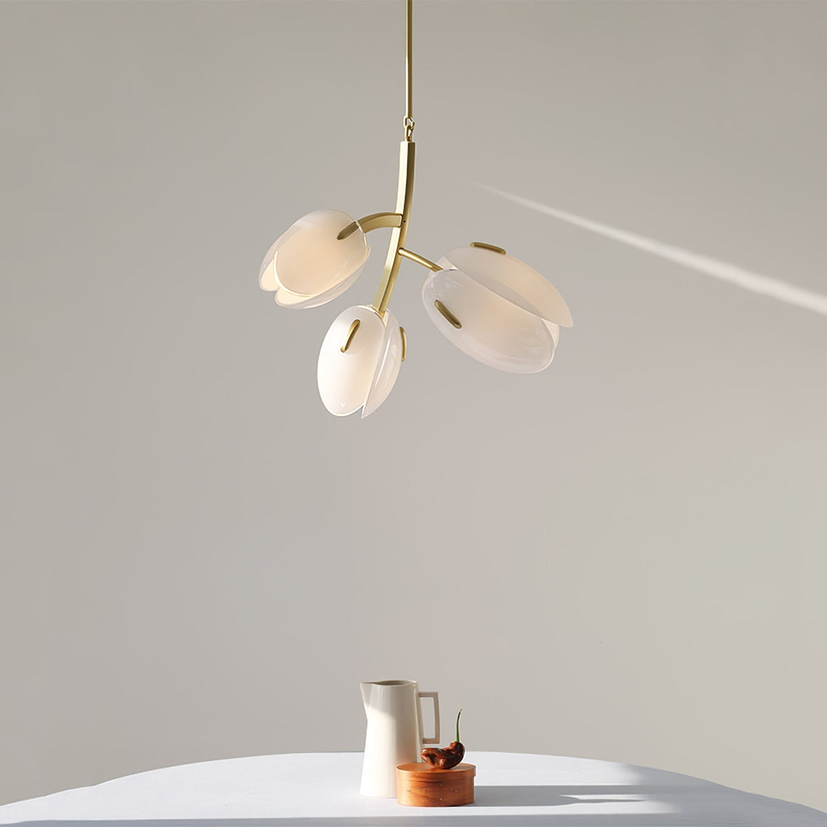 Blossom Contemporary Glass Chandelier
