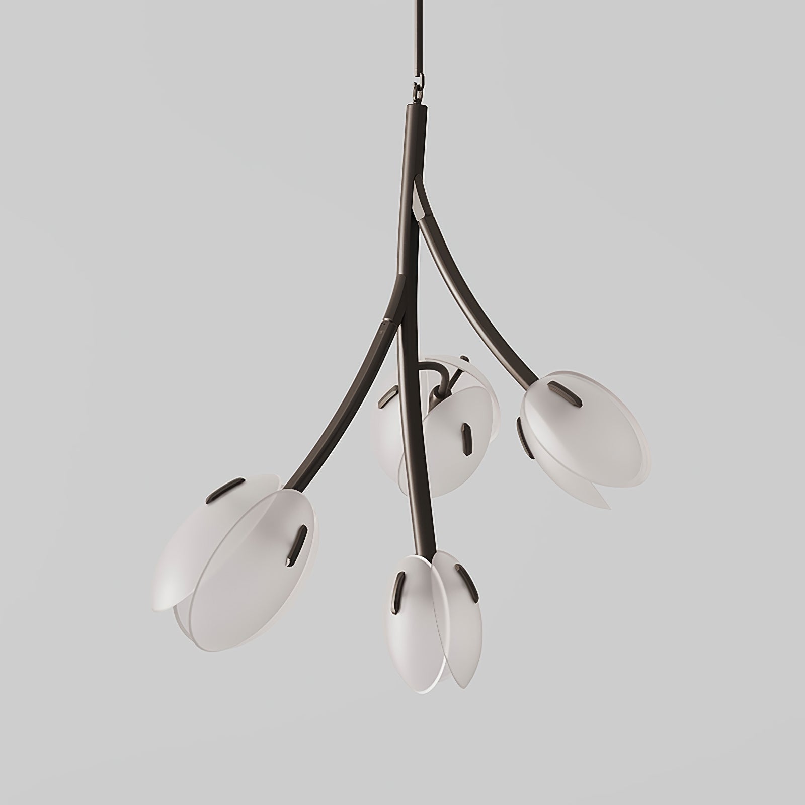 Blossom Contemporary Glass Chandelier