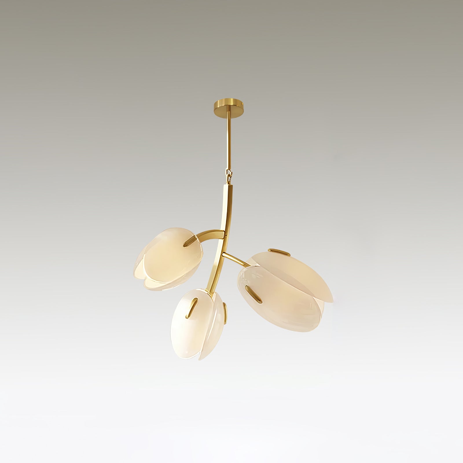 Blossom Contemporary Glass Chandelier