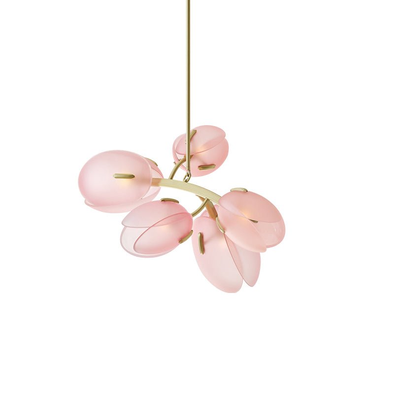 Blossom Contemporary Glass Chandelier