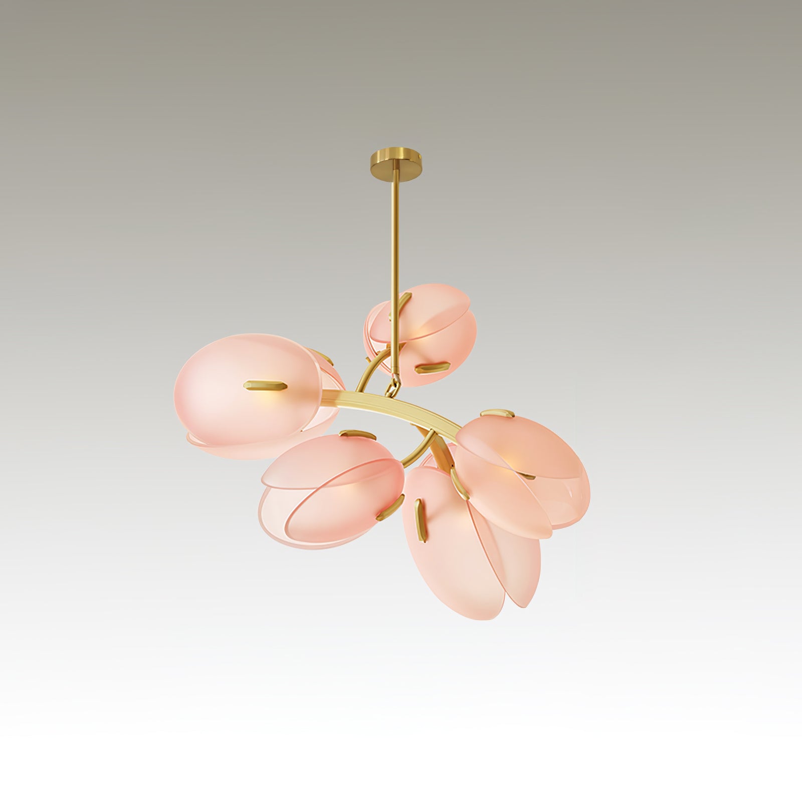 Blossom Contemporary Glass Chandelier