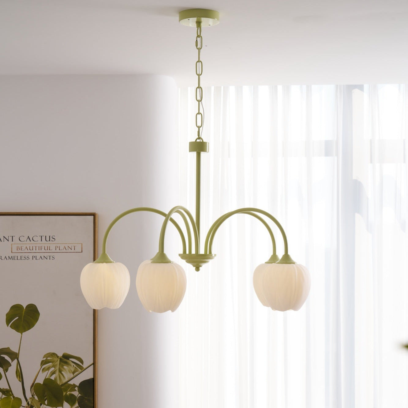 Margaux Fresh Tulip Chandeliers
