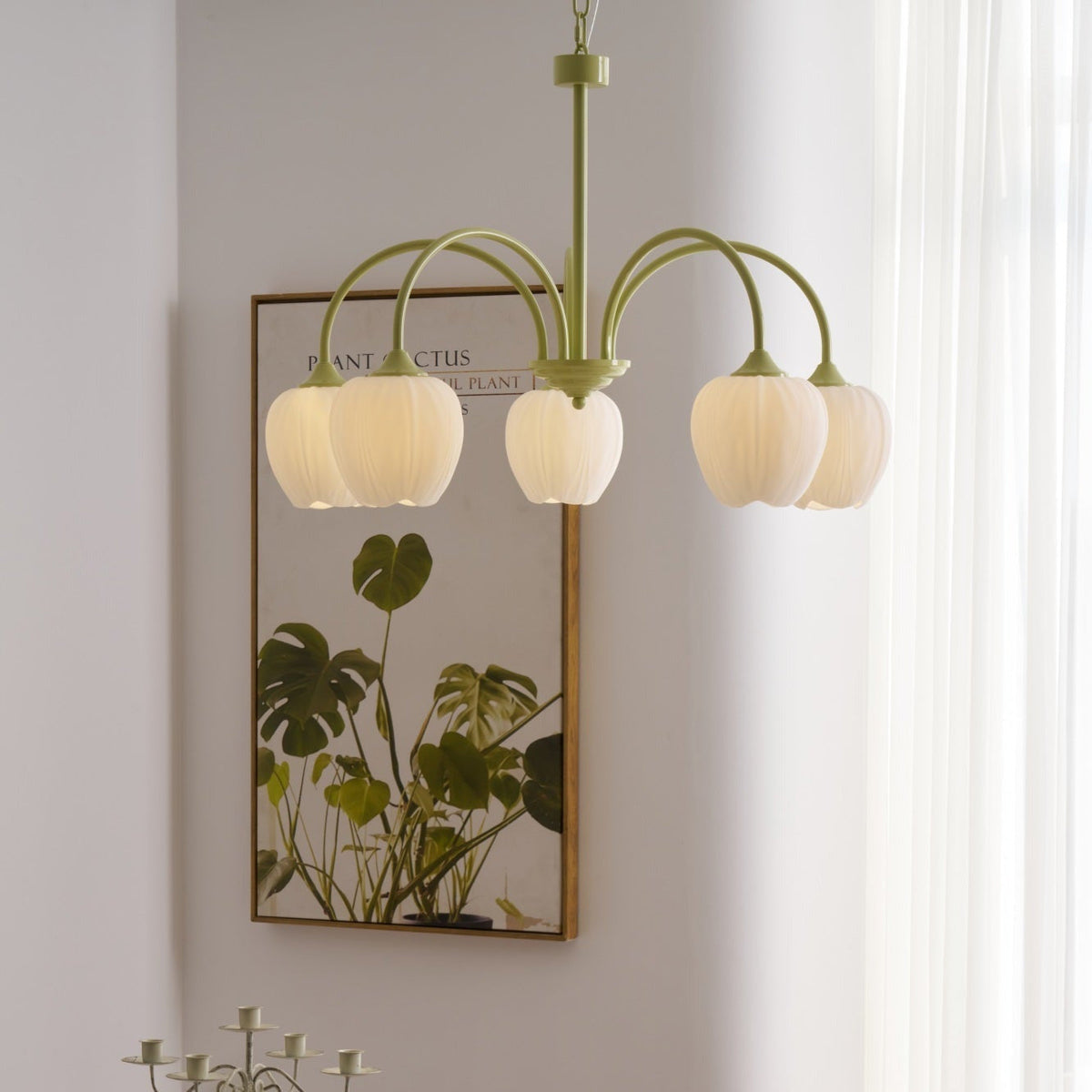 Margaux Fresh Tulip Chandeliers