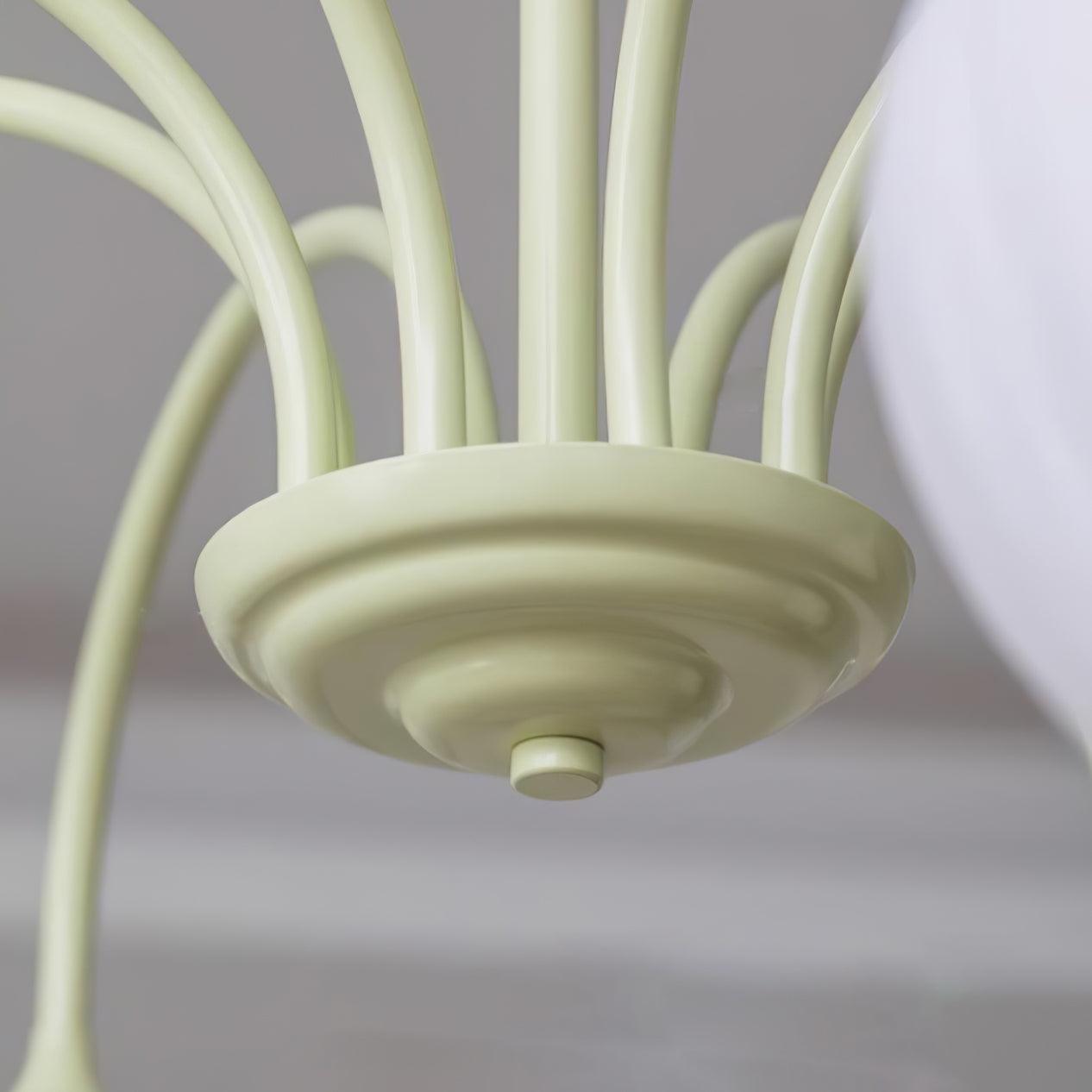 Fairmere Tulip Matcha Chandelier