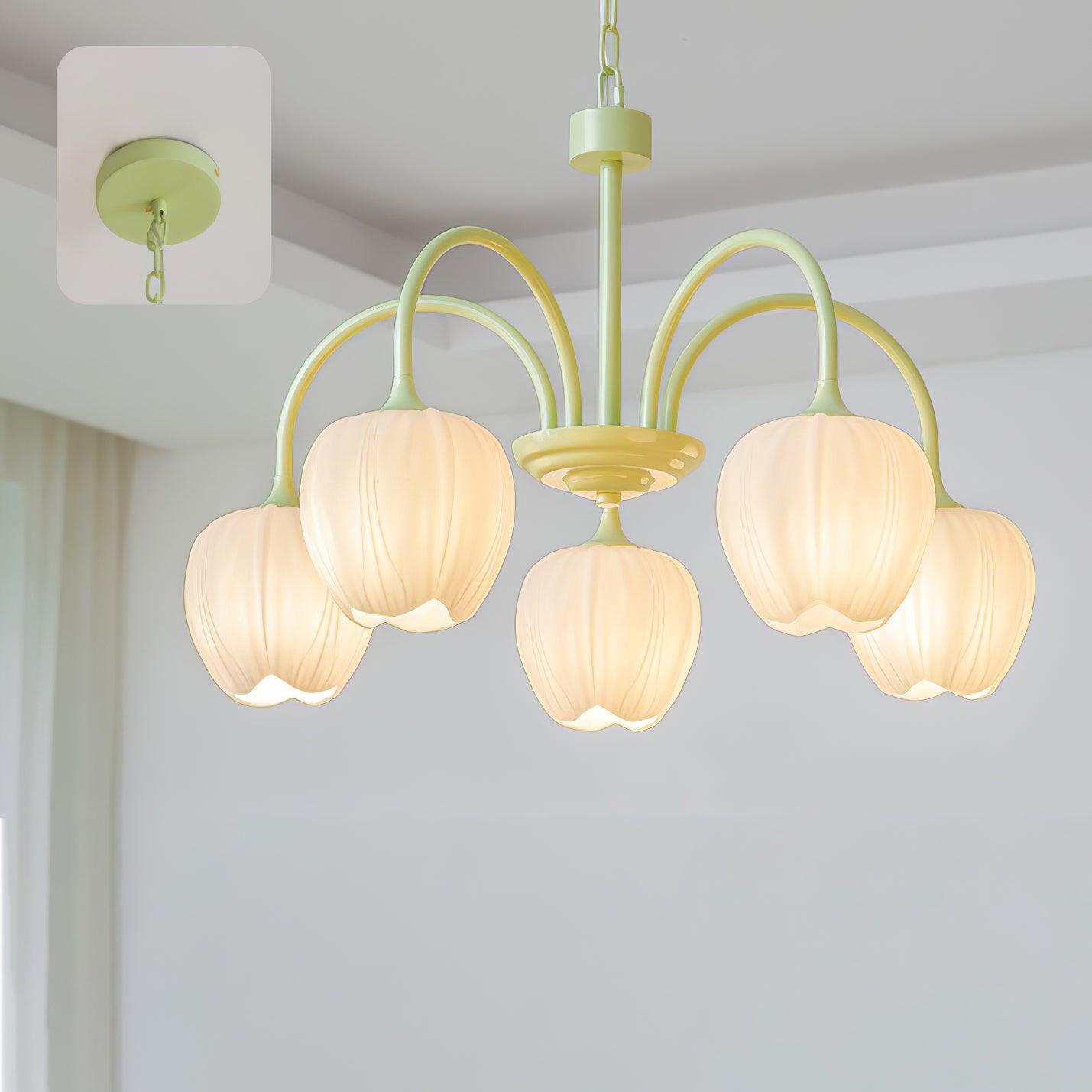 Margaux Fresh Tulip Chandeliers