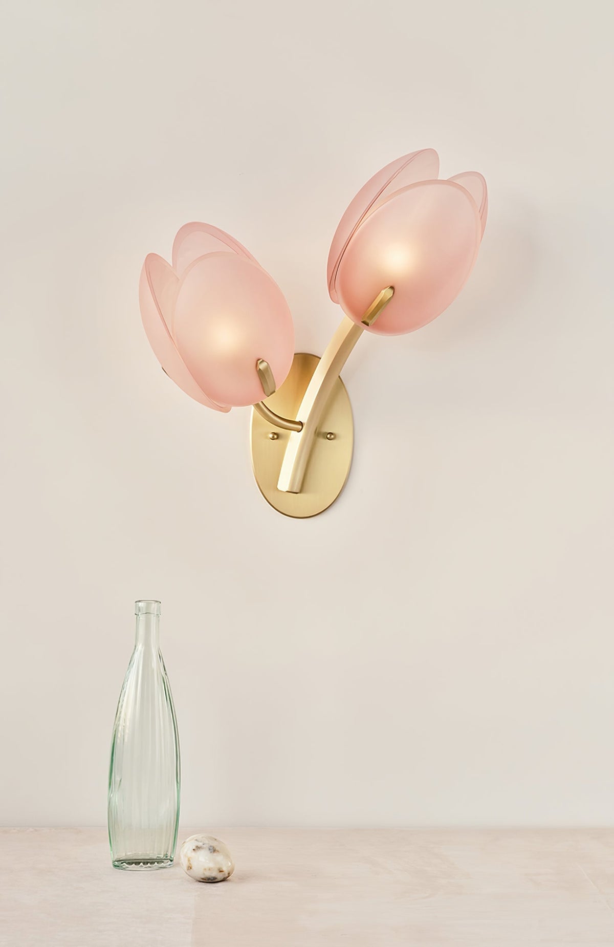 Jovell Nordic Art Bloom Glass Wall Light