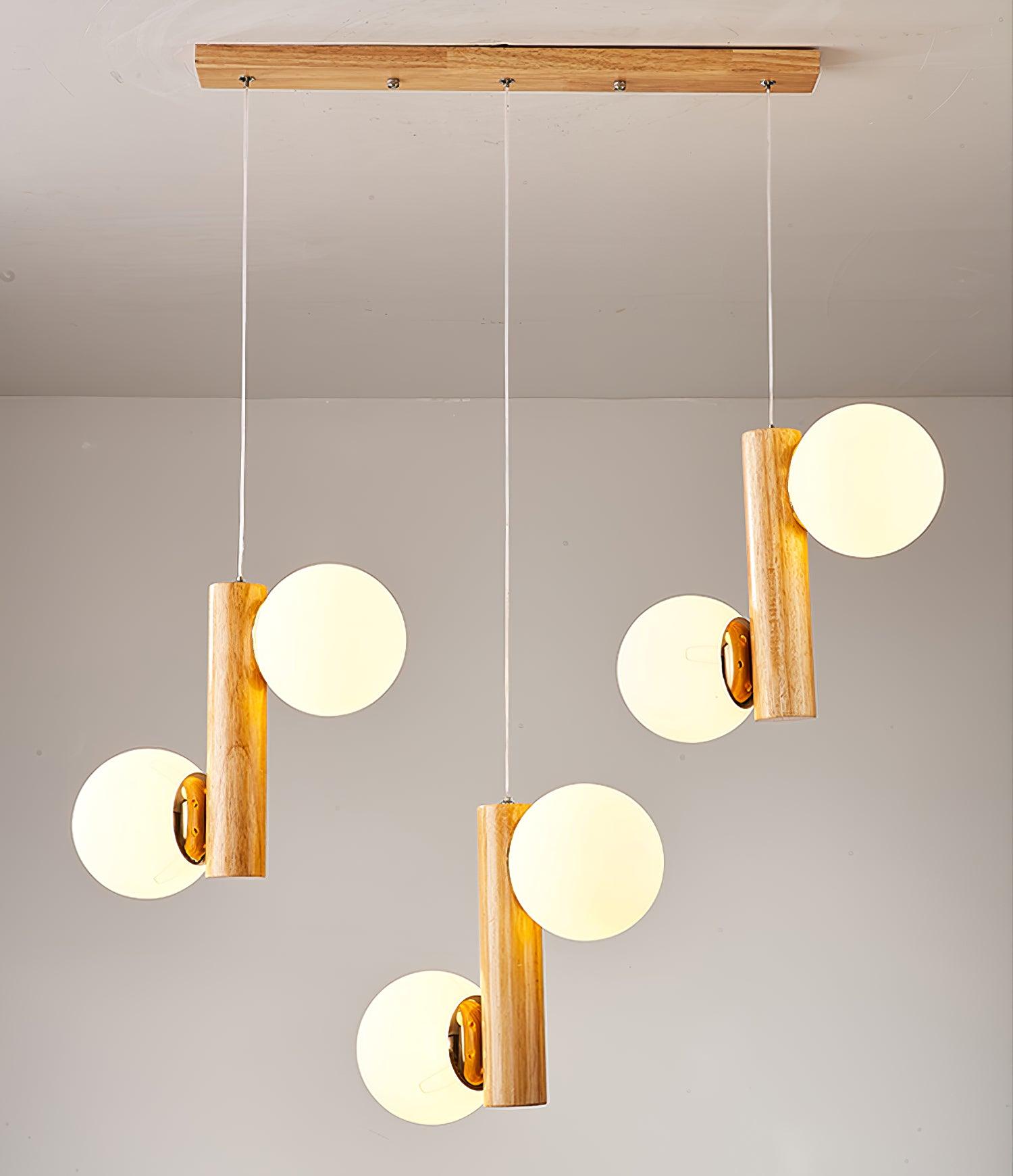 Solstica Wood Classic Pendant Lamp