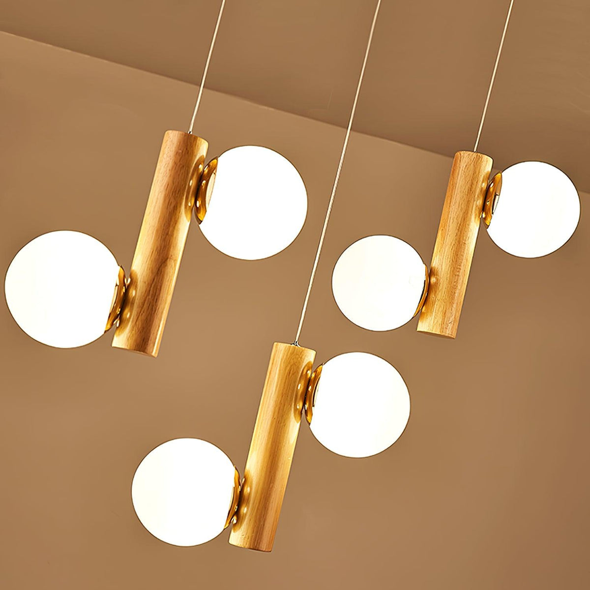 Solstica Wood Classic Pendant Lamp