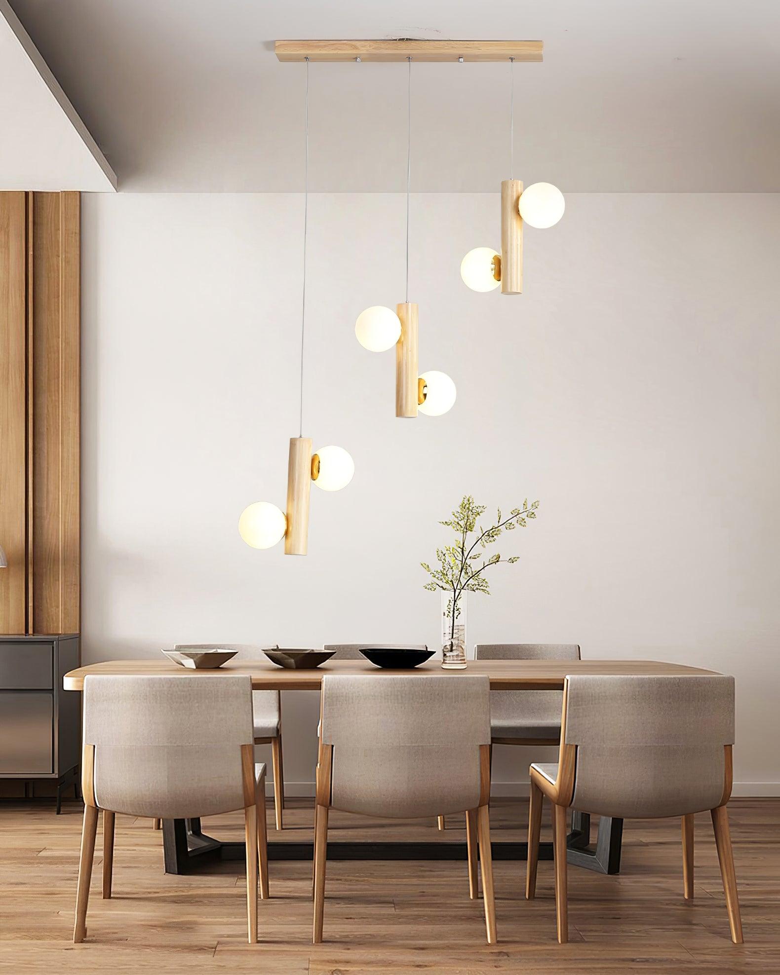 Solstica Wood Classic Pendant Lamp