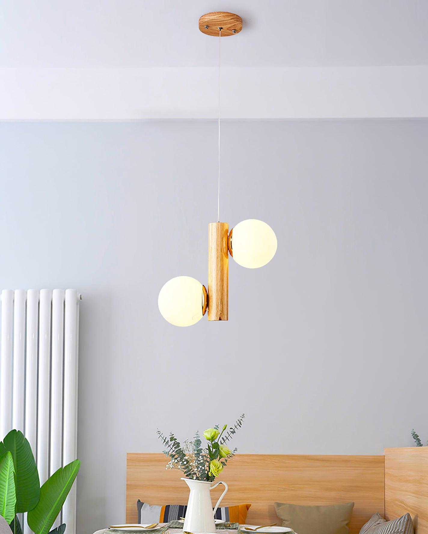 Solstica Wood Classic Pendant Lamp