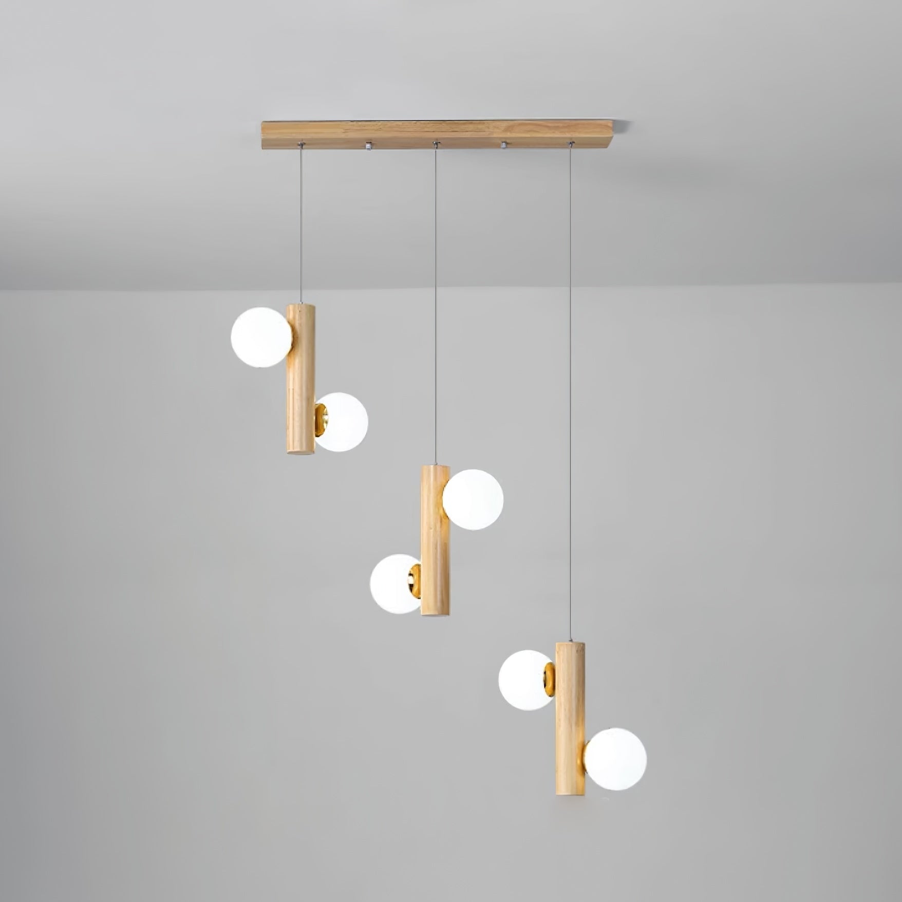 Solstica Wood Classic Pendant Lamp