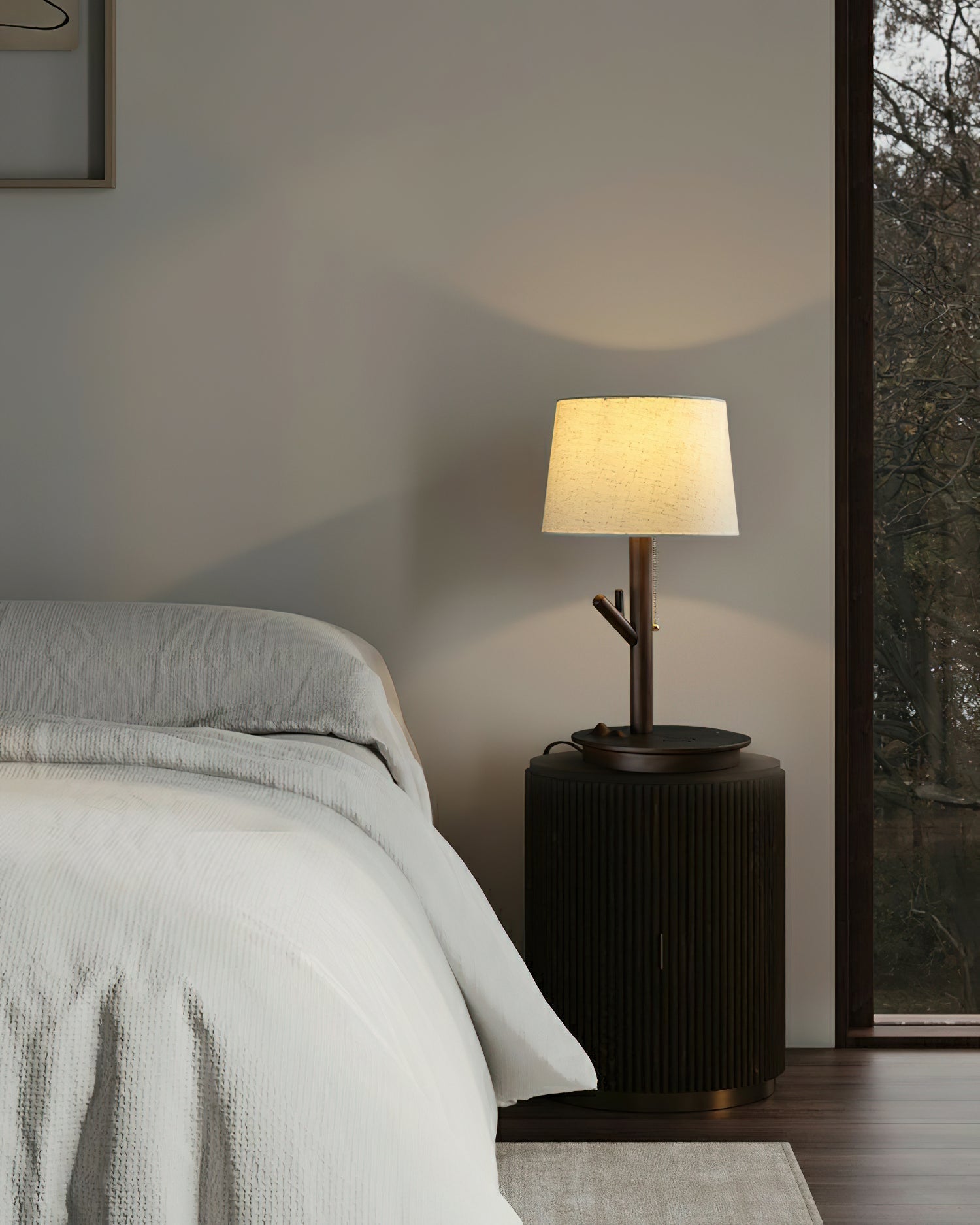 Branch Rustic Wood Table Lamp