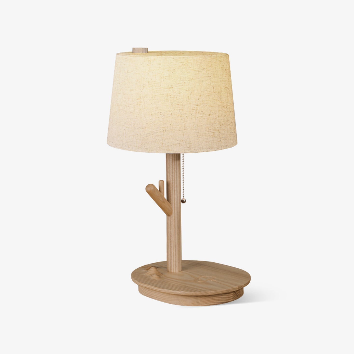 Branch Rustic Wood Table Lamp