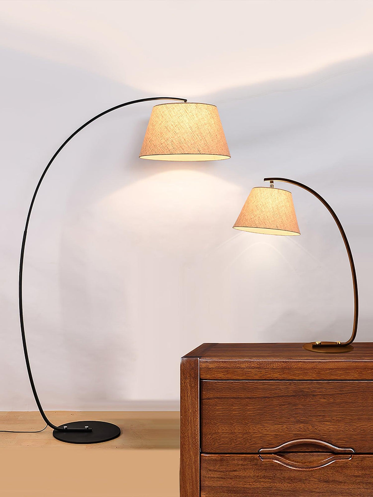 Sernis Fabric Artistic Floor Lamp