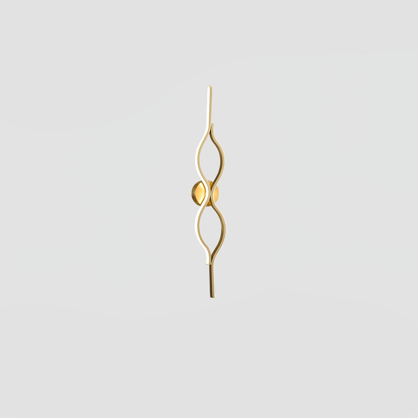 Myvenen Classic Twist Brass Wall Light