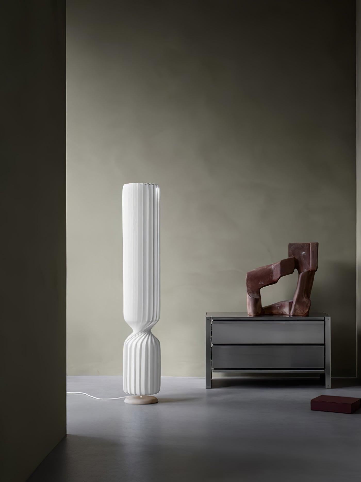 Oraeoril Modern PVC Floor Lamp