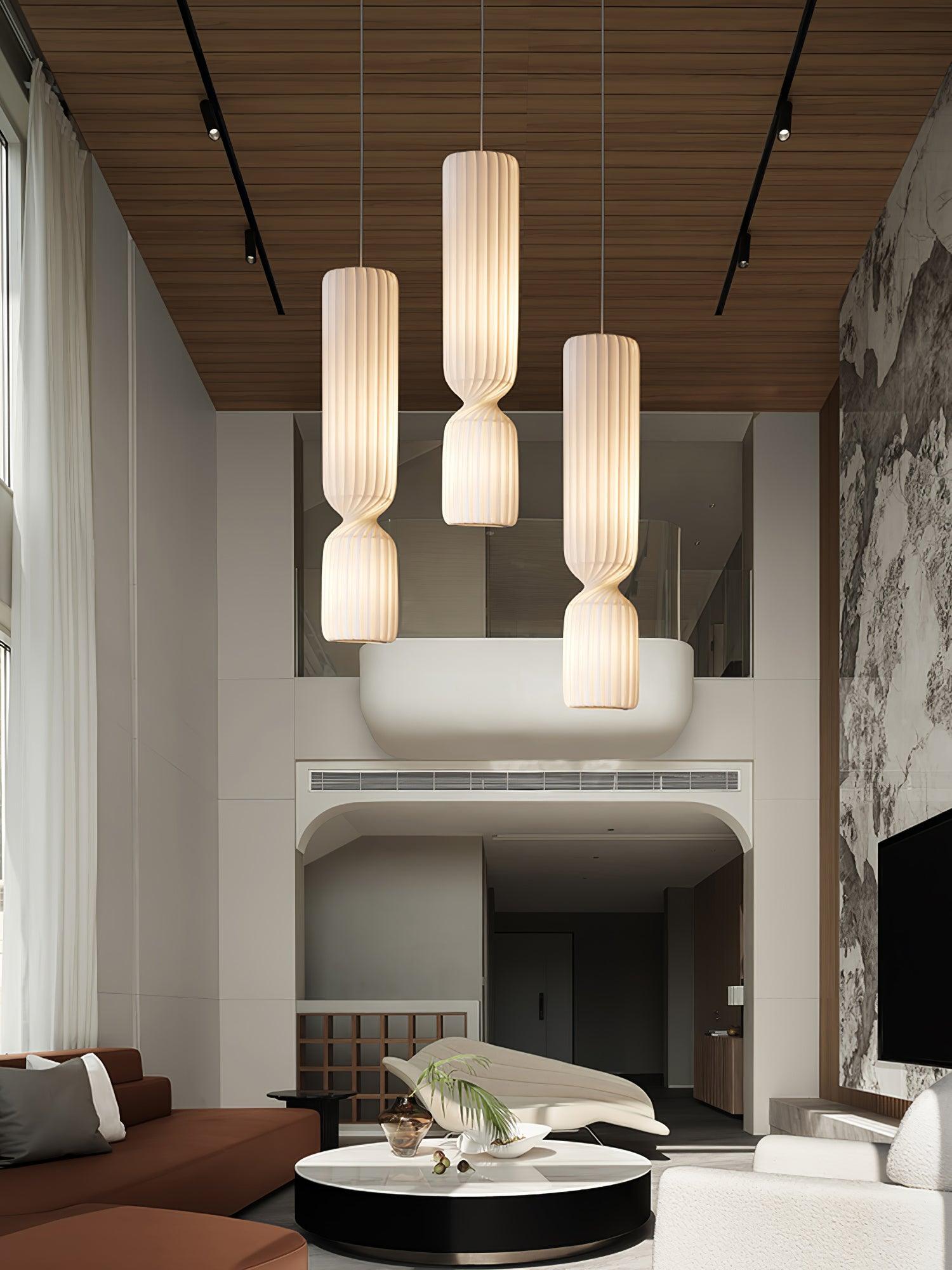 Twist Minimalist PVC Pendant Lamp