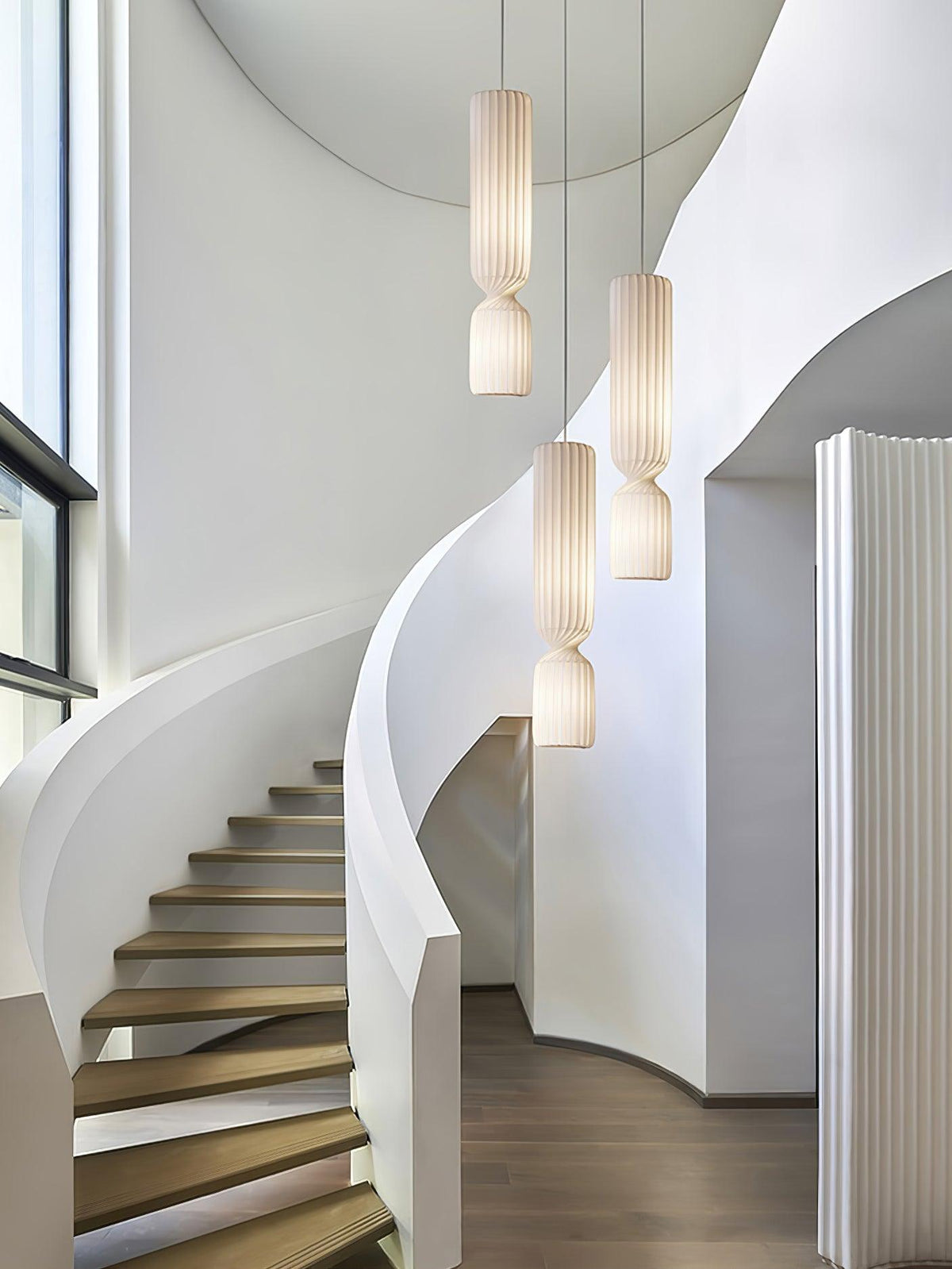 Twist Minimalist PVC Pendant Lamp
