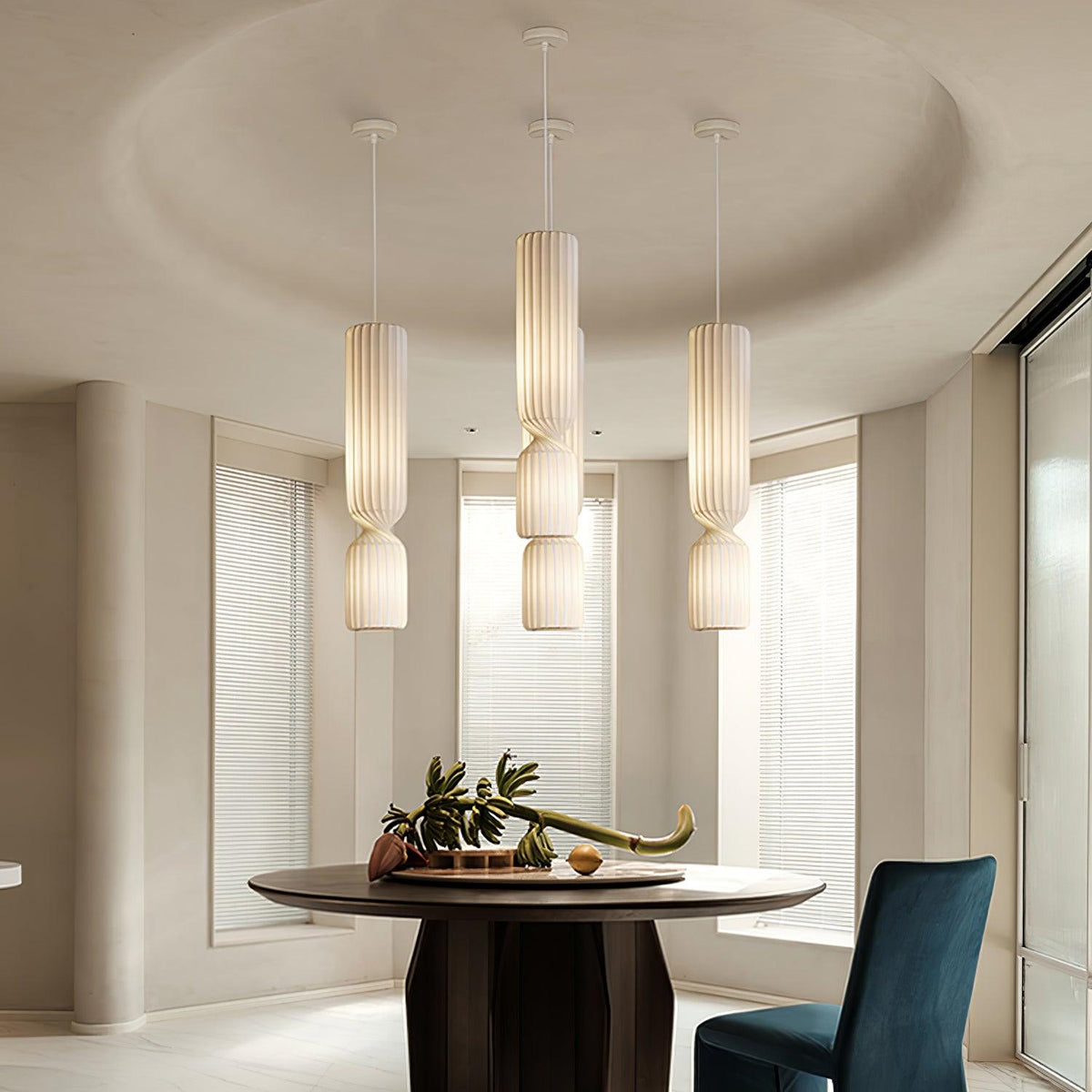 Twist Minimalist PVC Pendant Lamp