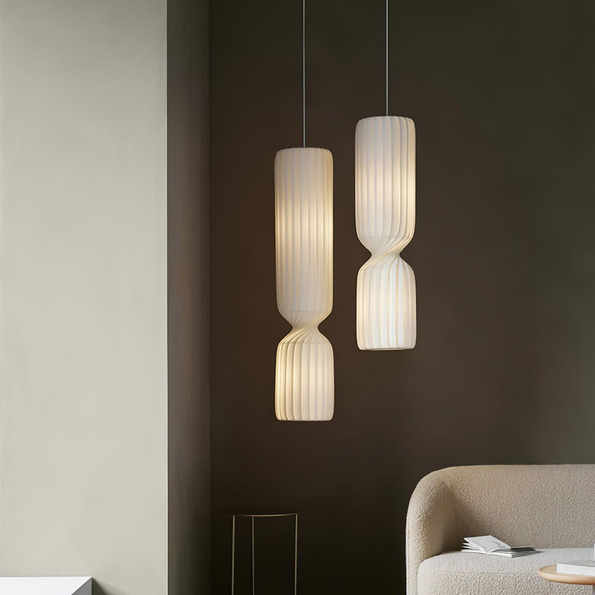 Twist Minimalist PVC Pendant Lamp