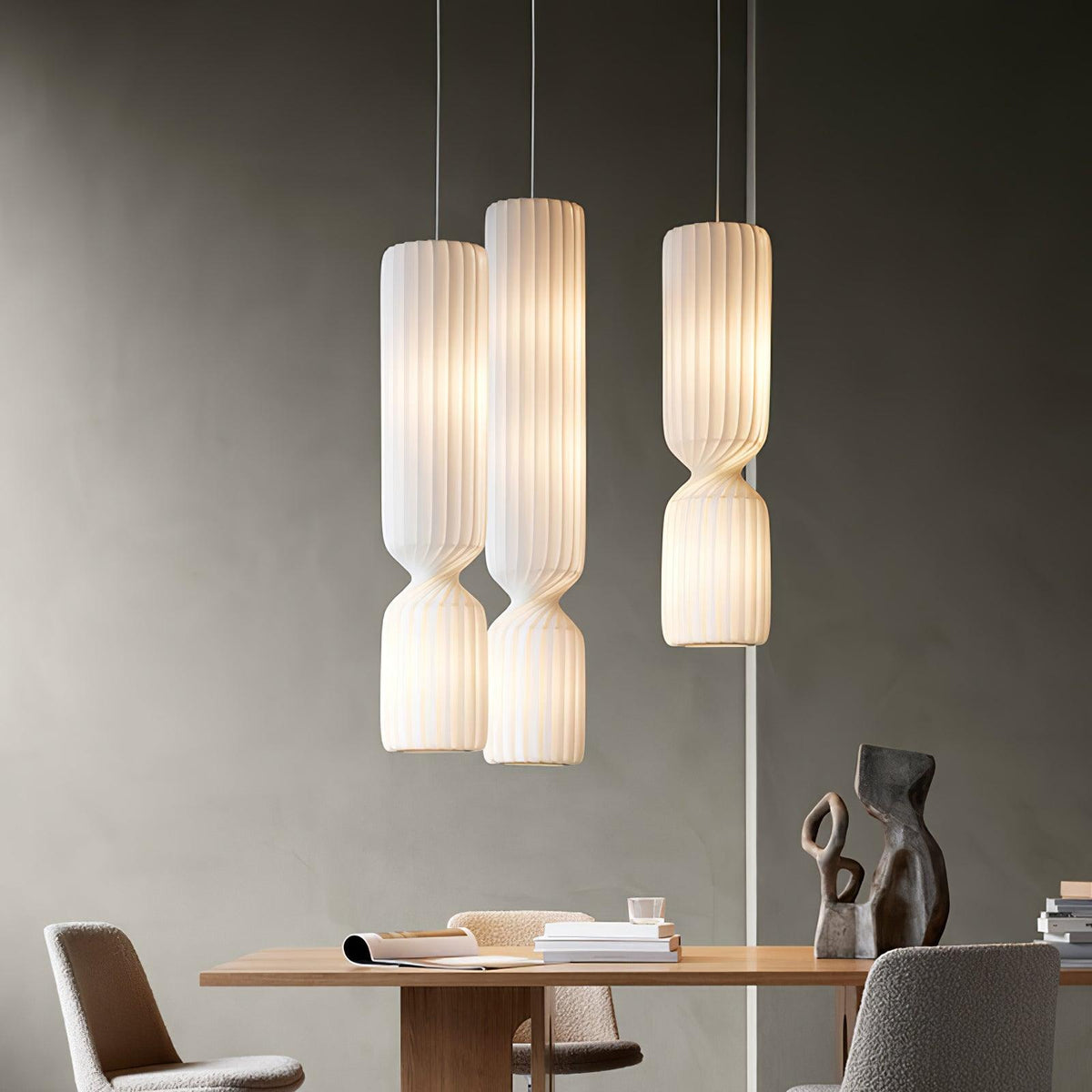 Twist Minimalist PVC Pendant Lamp