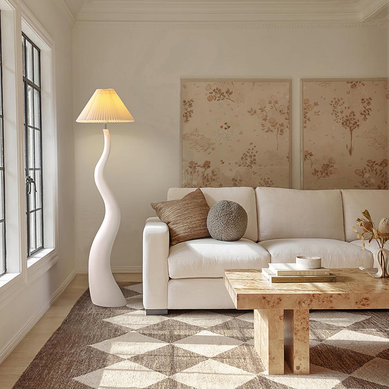 Bexyn Resin Fabric Floor Lamp