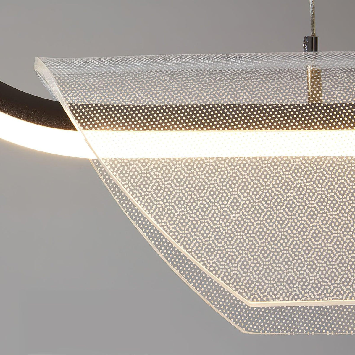 Vire Acrylic Minimalistic Pendant Light