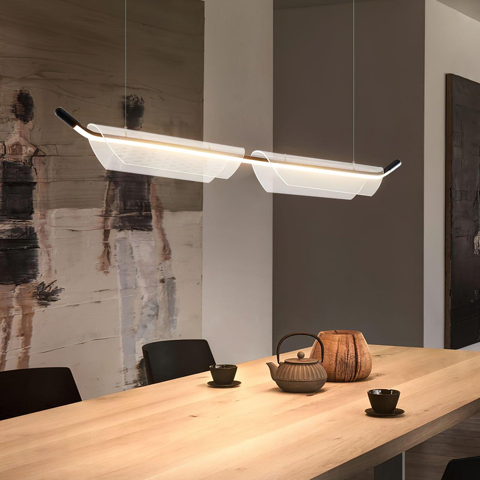 Vire Acrylic Minimalistic Pendant Light