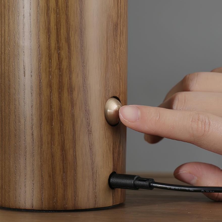 Arch Fashion Wood Table Lamp
