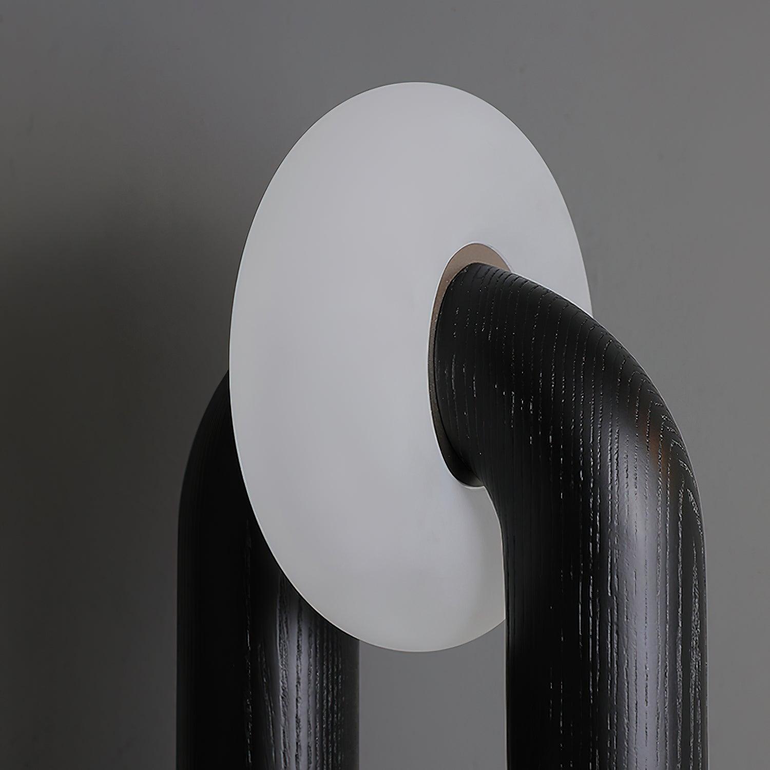 Elvelelia Vintage Wood Table Lamp