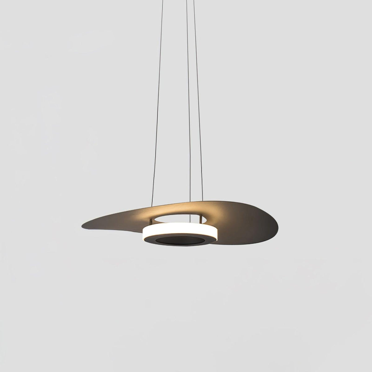 Woka Pendant Lamp Aluminum UFO Ring Minimalist